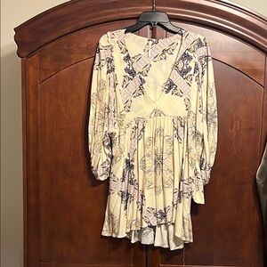 Free People Floral Bohemian Dress